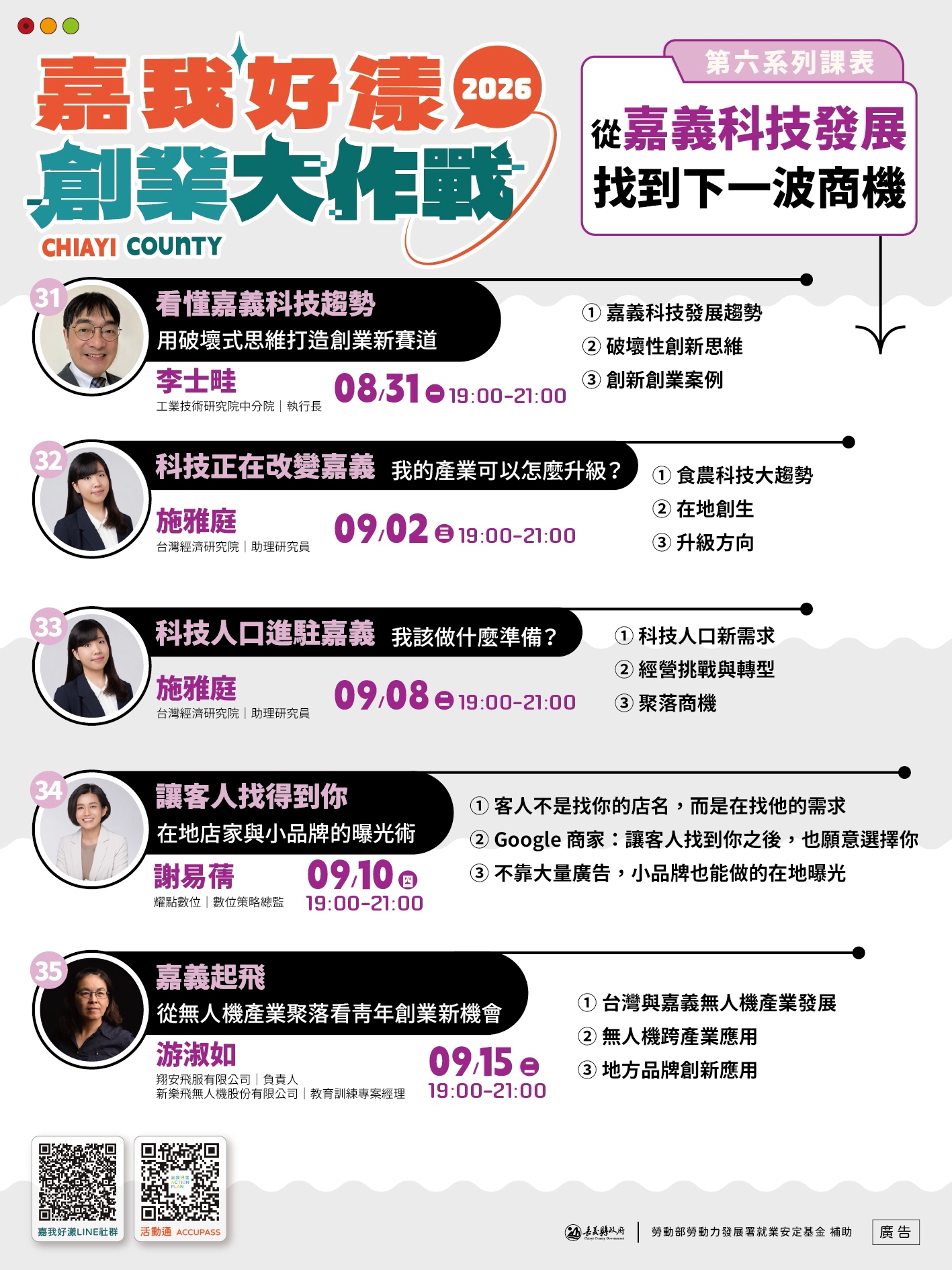 【嘉我好漾|創業大作戰 第六系列-從嘉義科技發展找到下一波商機】